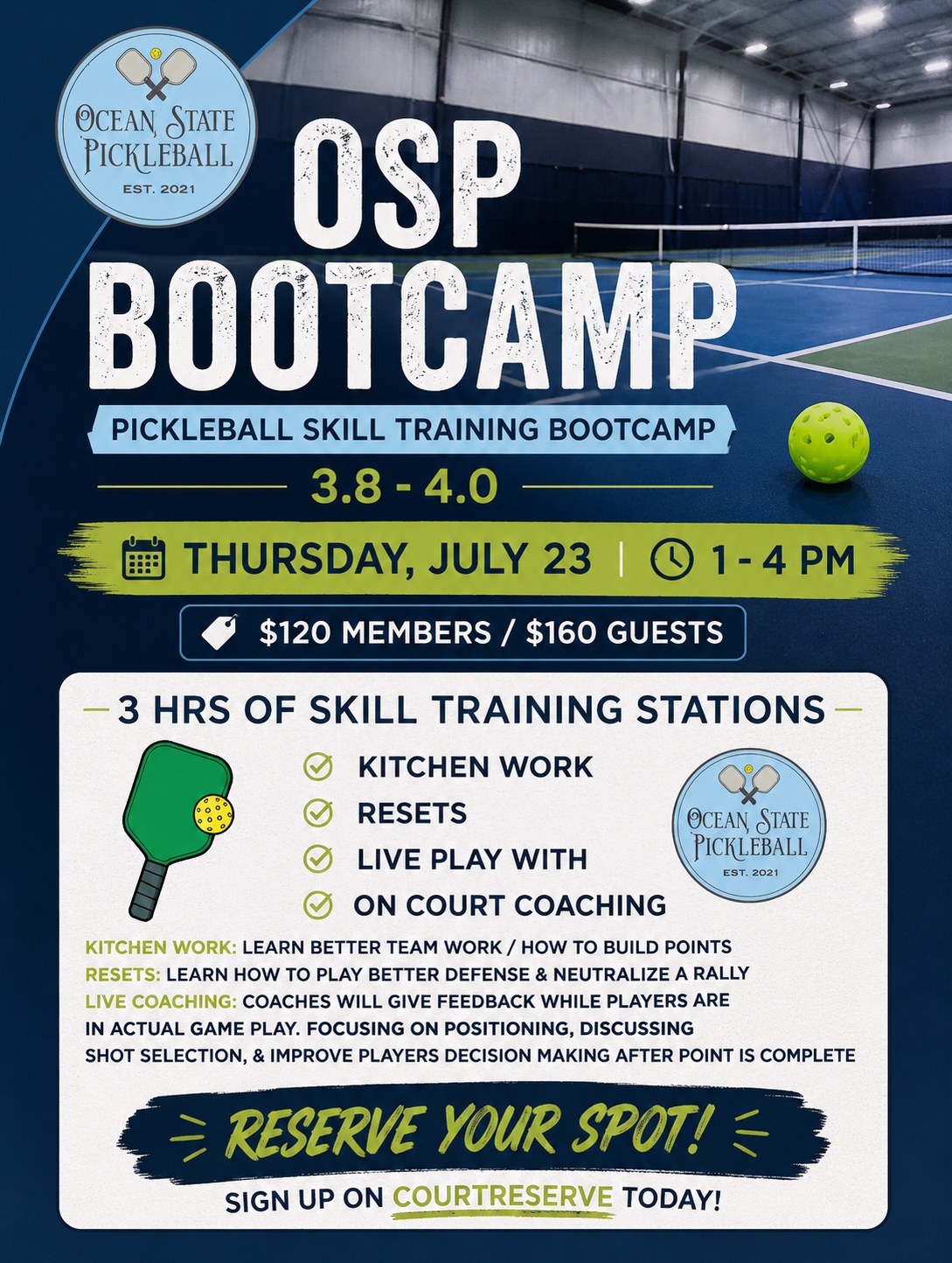OSP BOOTCAMP - July 23,2026 -1-4pm